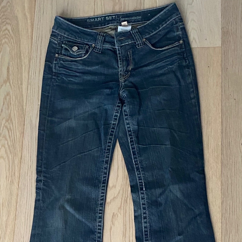 Vintage super low rise parasucojeans